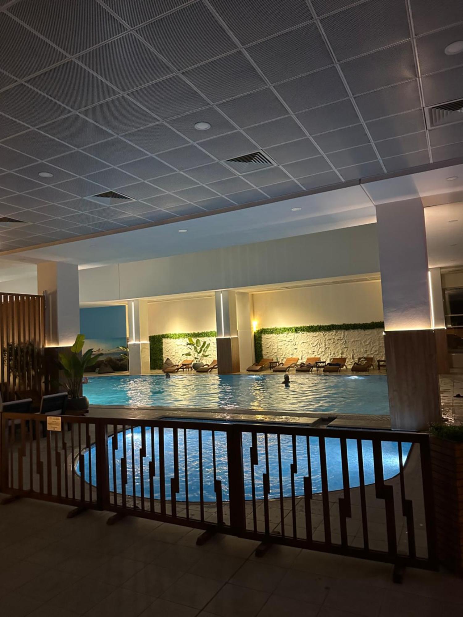 Cevahir Sky City Apartment With Spa, Pool & Fitness Included Szkopje Kültér fotó